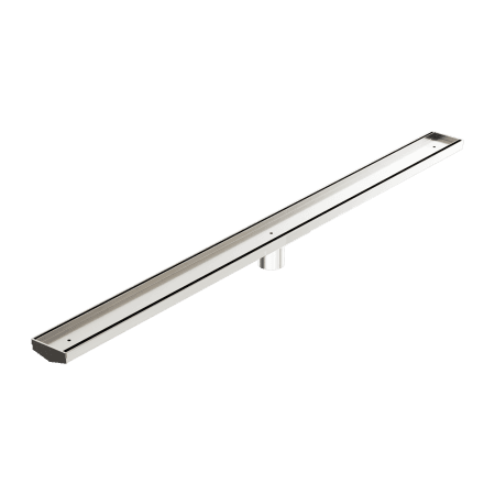 Tile Insert V Channel 1200x82mm Floor Grate 50mm Outlet Brushed Nickel (NRFG007HSBN)