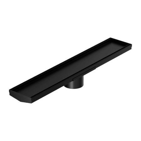 Tile Insert V Channel 600x106mm Floor Grate 80mm Outlet Matte Black (NRFG008HSMB)