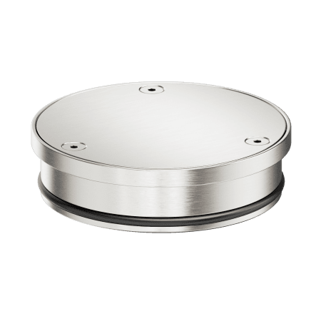 316L Stainless Round Clear Out 100mm Outlet Brushed Nickel (NRFW010BN)