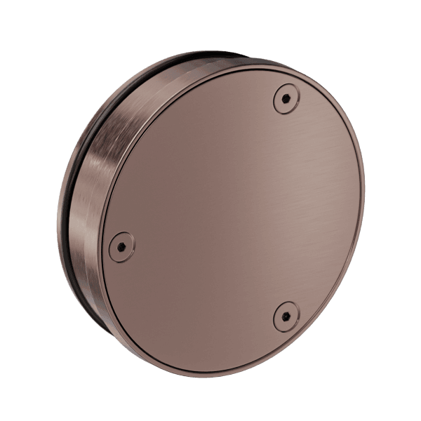 316L Stainless Round Clear Out 100mm Outlet Brushed Bronze (NRFW010BZ)