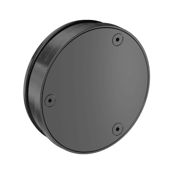 316L Stainless Round Clear Out 100mm Outlet Gun Metal (NRFW010GM)