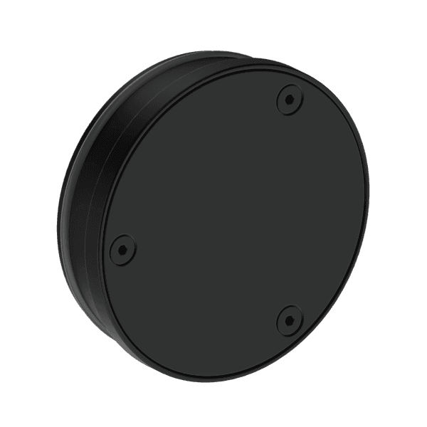 316L Stainless Round Clear Out 100mm Outlet Matte Black (NRFW010MB)