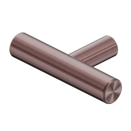 Mecca T-Pull Handle Brushed Bronze (25F001BZ)