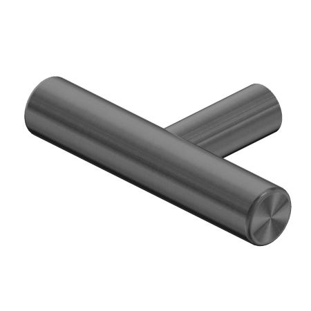 Mecca T-Pull Handle Gun Metal (25F001GM)