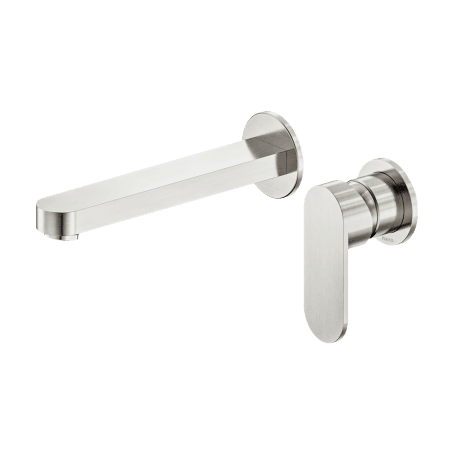 Ecco Wall Basin/Bath Mixer Separate Back Plate 60mm Brushed Nickel (NR301310cBN)