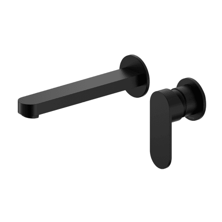Ecco Wall Basin/Bath Mixer Separate Back Plate 60mm Matte Black (NR301310cMB)