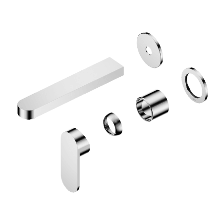 Ecco Wall Basin/Bath Mixer Separate Back Plate 60mm Trim Kits Only Chrome (NR301310ctCH)