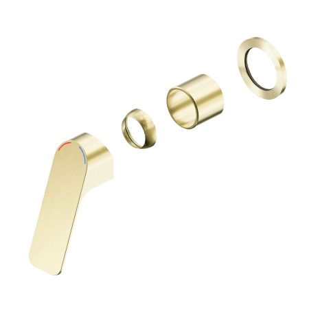 Bianca Care Shower Mixer 60mm Plate Trim Kits Only Brushed Gold (NR321511etBG)