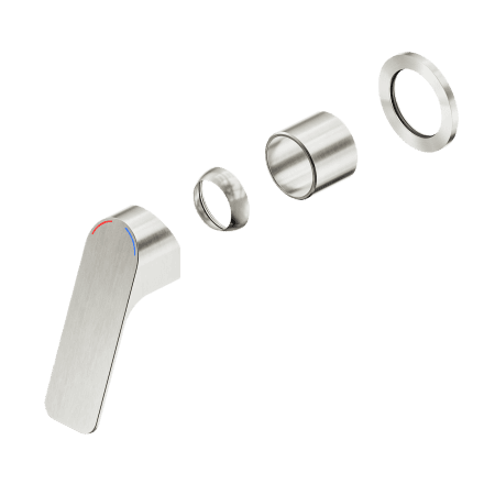 Bianca Care Shower Mixer 60mm Plate Trim Kits Only Brushed Nickel (NR321511etBN)