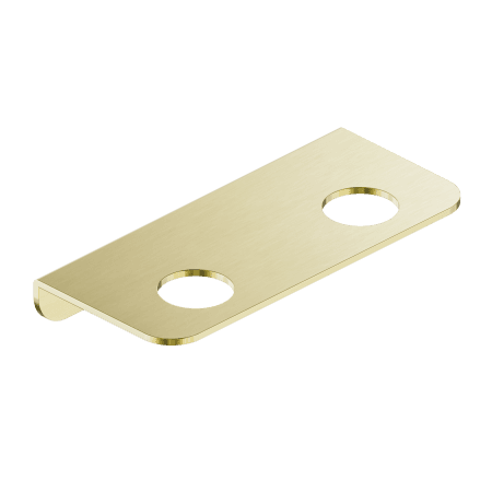 Mecca Double Soap Bottle Holder Brushed Gold (NR1985aBG)