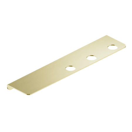 Mecca Triple Soap Bottle Holder With Shelf Brushed Gold (NR1985cBG)