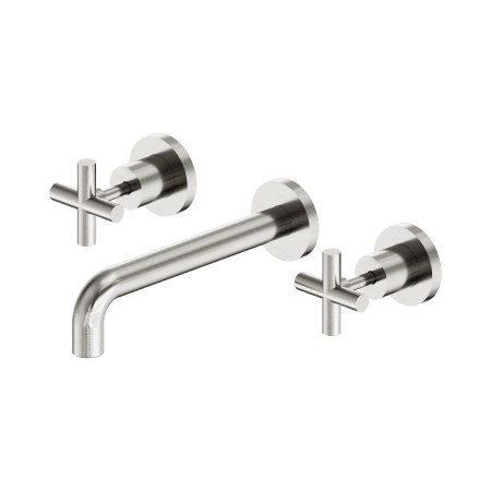 X Plus Wall Basin Set 215mm Brushed Nickel (215mm)  (NR201607aBN)