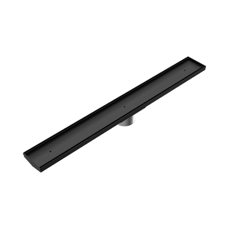 Tile Insert V Channel 800x106mm Floor Grate 90mm Outlet Matte Black (NRFG010HSMB)